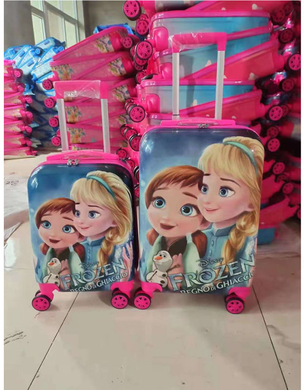 Venta caliente de equipaje de impresión personalizada para niños 16/20 pulgadas niños maleta de equipaje para niños