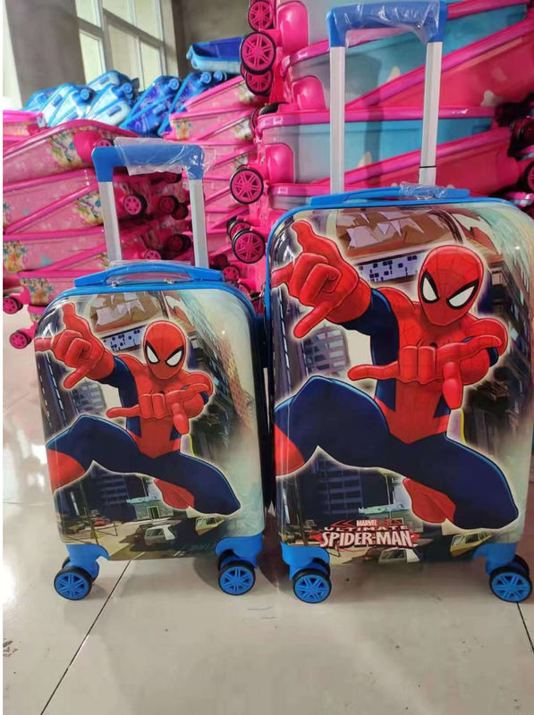 16 maletas de 20 pulgadas para niños diseño de impresión de patrones de anime personalizados Abs + PC equipaje de viaje maletas de carruaje de viaje