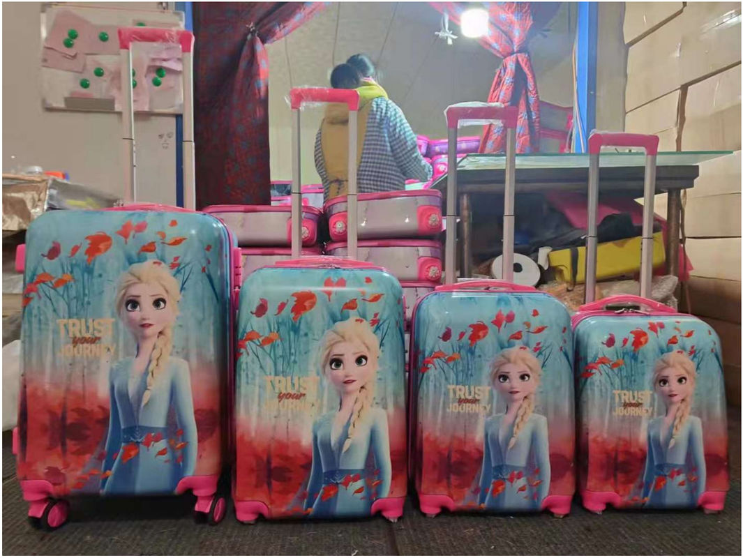 Ruedas Niños Niños Trolley Set 1618//20/22 pulgadas Niños Ruedas equipaje conjunto de cuero fresco