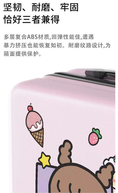 4 ruedas Logotipo personalizado DIY Impresión creativa Bolsa de equipaje de viaje Spinner Cabina ABS PC Tranvía Carry On Logotipo personalizado maletas