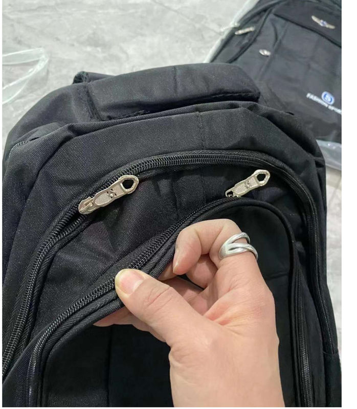 Volver al trabajo Tendencia Nuevo diseño Logotipo personalizado Bolso de mochila de poliéster de revestimiento
