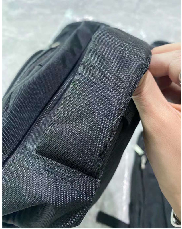 Volver al trabajo Tendencia Nuevo diseño Logotipo personalizado Bolso de mochila de poliéster de revestimiento