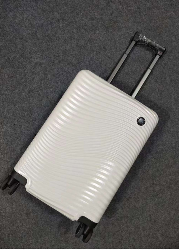 Smart Carry-On ABS equipaje de mano suave 20'24'28 Tranvía maleta de viaje con ruedas portátil logotipo maleta