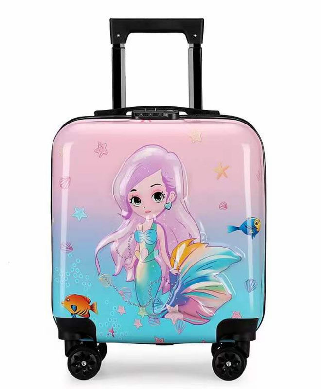 Venta de fábrica 18 pulgadas 360 grados ruedas giratorias niños equipaje maletas de viaje para niños