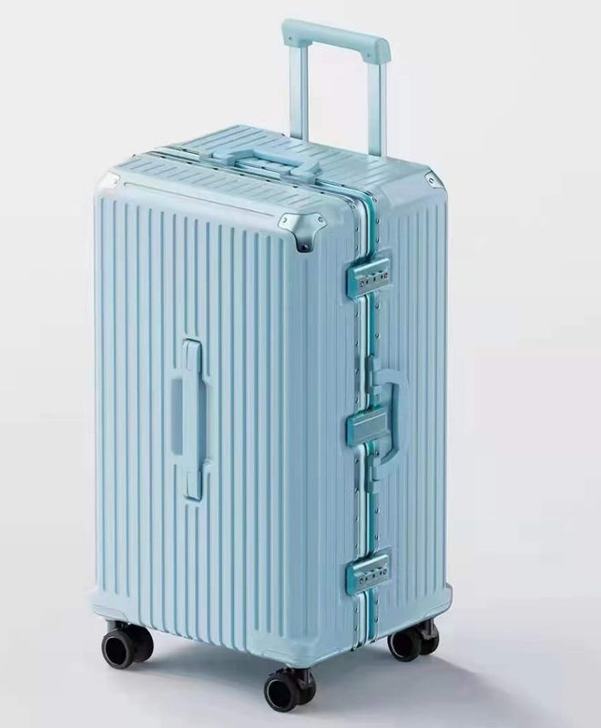 Bolsa de equipaje multifuntcional de 20 pulgadas de aluminio con soporte para tazas