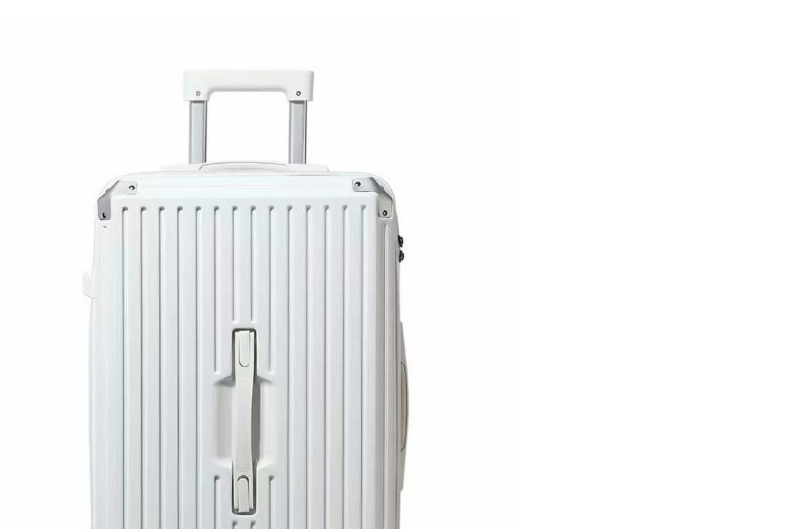 Nuevo diseño fábrica mayorista maleta de gran capacidad llevar equipaje PC ABS concha dura ruedas giratorias combinación de cerradura