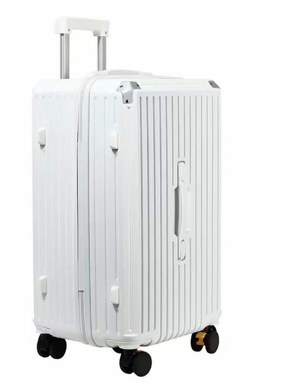 Nuevo diseño fábrica mayorista maleta de gran capacidad llevar equipaje PC ABS concha dura ruedas giratorias combinación de cerradura