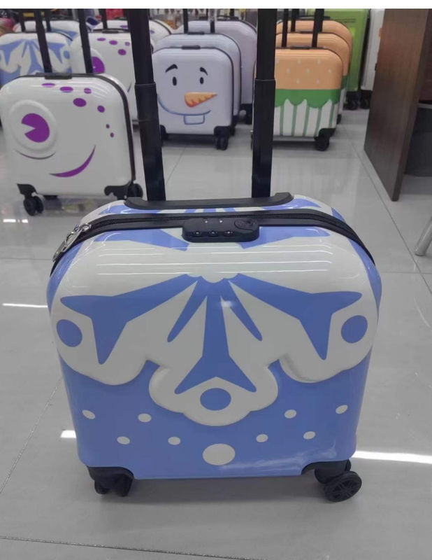 Estilo de dibujos animados maleta para niños maleta de viaje para niños maleta de carrito portátil tamaño pequeño gran capacidad equipaje para niños