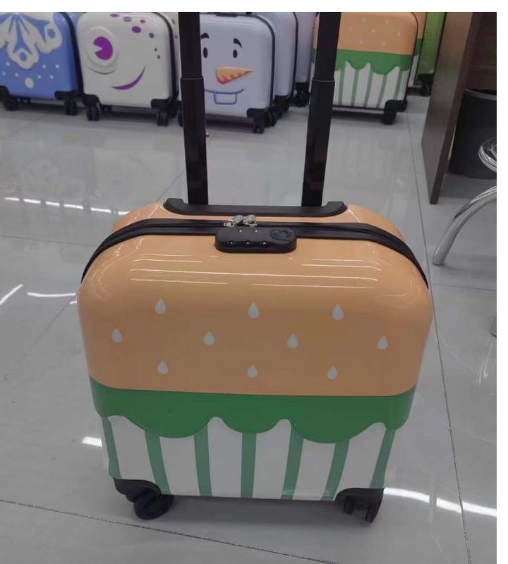 3D Animal 16 pulgadas patrón personalizado niños maleta equipaje de viaje maleta de dibujos animados patrón personalizado equipaje niños