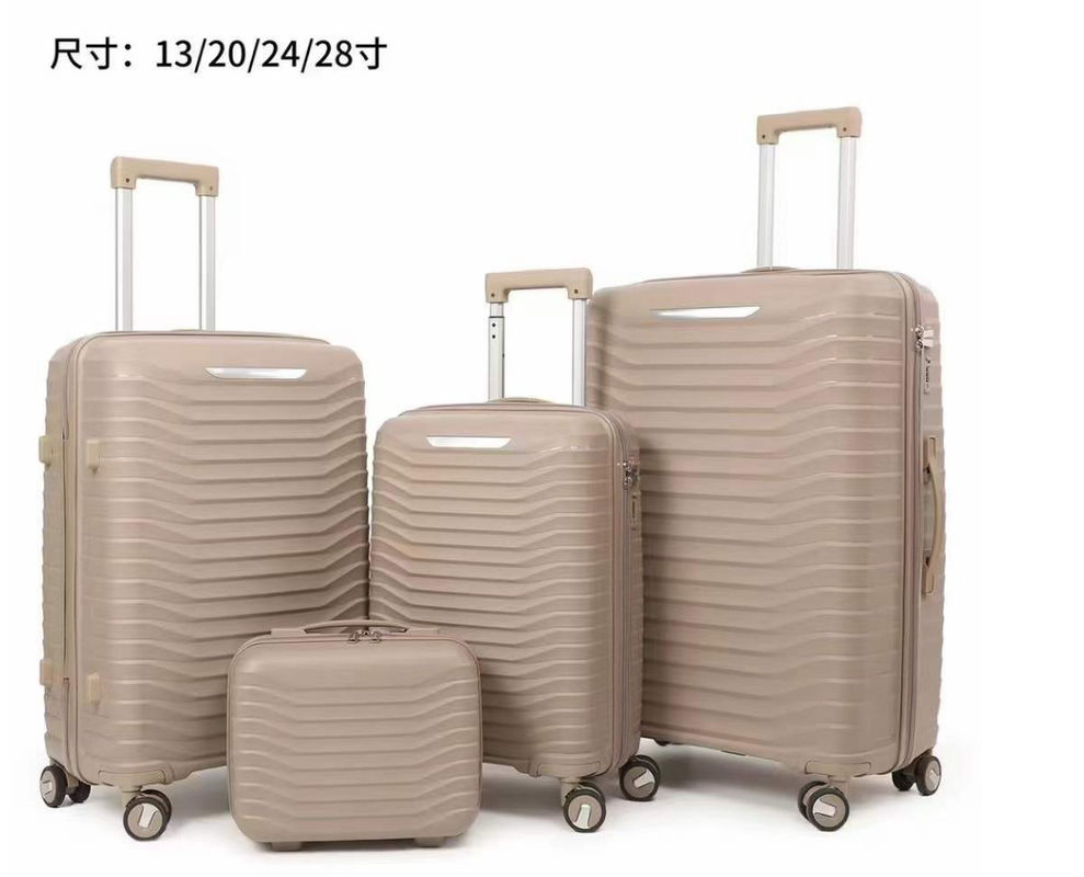 Viajes únicos Pp 3 4 Roues 4pcs maleta equipaje bolsos de carrito conjunto para chicas viajes al aire libre