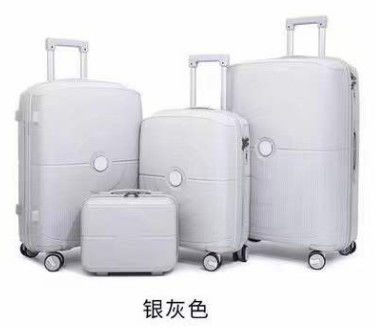 Nueva moda 4PCS 14/20/24/28 PP conjunto de equipaje multifuncional de viaje mayorista maleta universal de ruedas