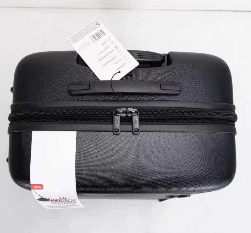 Factory Custom Blanco de 3 piezas ABS Concha dura Equipo de equipaje de mano Unisex Equipo de viaje con ruedas giratorias