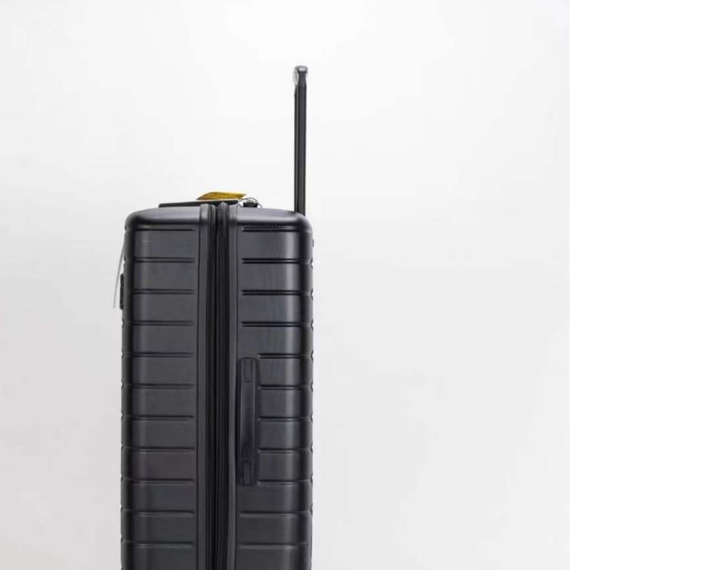 Negro PP irrompible más reciente maleta duradera bolsa de viaje 28 expandible TSA Lock equipaje conjuntos para viajes de negocios