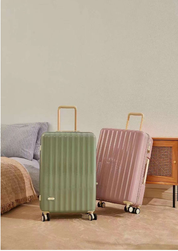 Unisex equipaje rodante maleta de vacaciones conjunto de parejas de viaje paquete contraseña anticaídas paseo llevar en el equipaje
