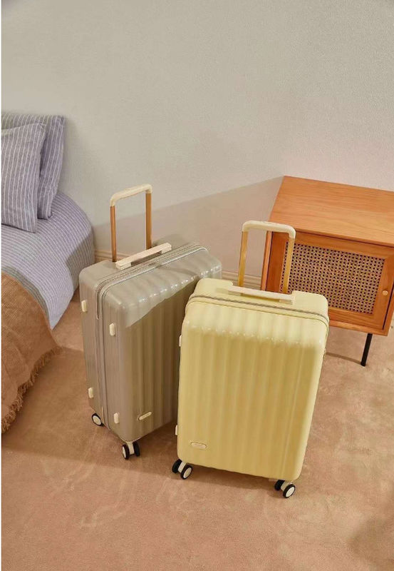 Unisex equipaje rodante maleta de vacaciones conjunto de parejas de viaje paquete contraseña anticaídas paseo llevar en el equipaje