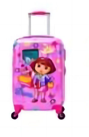 Fábrica de venta al por mayor de equipaje personalizado de los niños Caso de carruaje ligero para estudiantes de primaria Universal de ruedas de dibujos animados