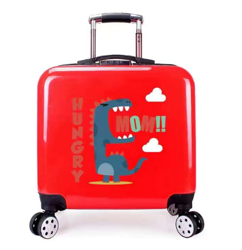 Equipaje para niños Universal Rueda Cartón de Carrete Caja de Viajes Pequeña Caja de Embarque Equipaje ligero de remolque
