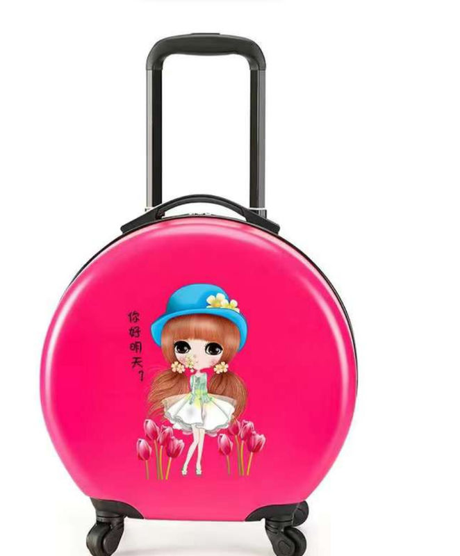 Precio más bajo Venta caliente ABS + PC personalizado niños equipaje de embarque de líneas aéreas caso de carruaje