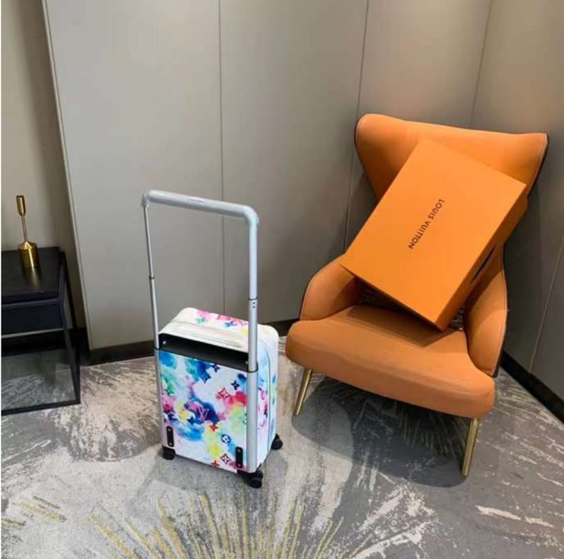 Venta caliente ABS maleta de aluminio caja de cabina carruaje llevar en el elegante equipaje de viaje con ruedas