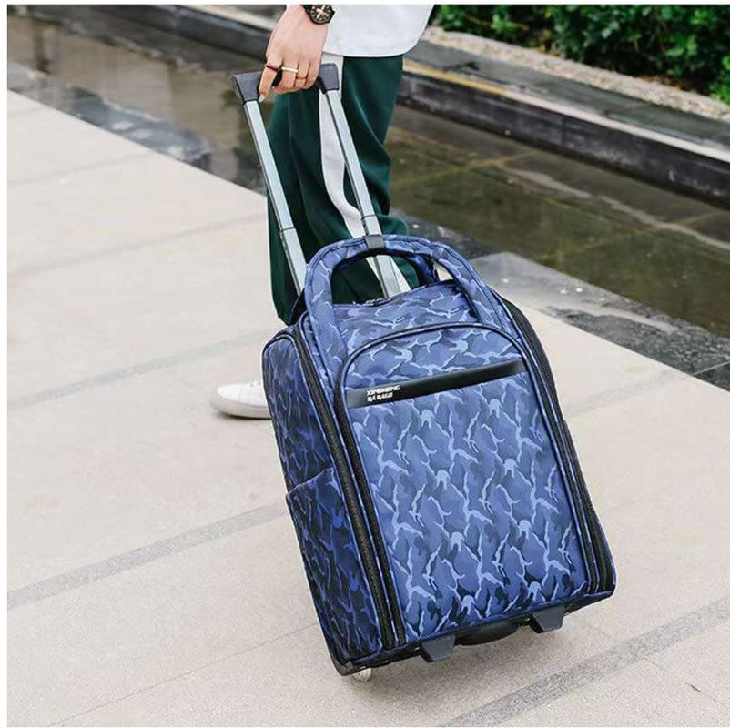 Bolsa de viaje de 4 ruedas Bolsa de viaje de niño Mochila con barra de tirón