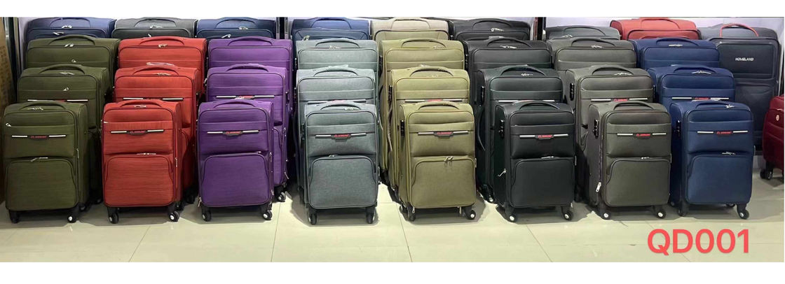 Precio razonable Nuevo diseño Unisex en uno de tela duradera de Oxford maleta de viaje con carrete giratorio