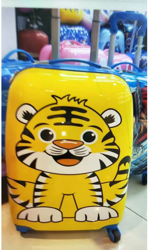 Mayorista Guangzhou Niños Bolsa de viaje Bolsa de alta calidad dibujos animados Impresión Scooter Bolsa de niños Moda niños equipaje