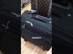 Bolsa de equipaje de tejido con ruedas fijas Material poliéster multifuncional