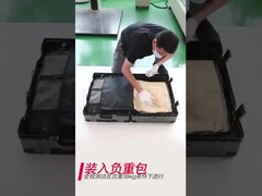 Revestimiento de poliéster multifuncional de equipaje con cremallera ABS resistente